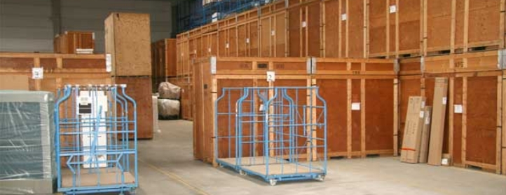Klimatisiertes Möbellager